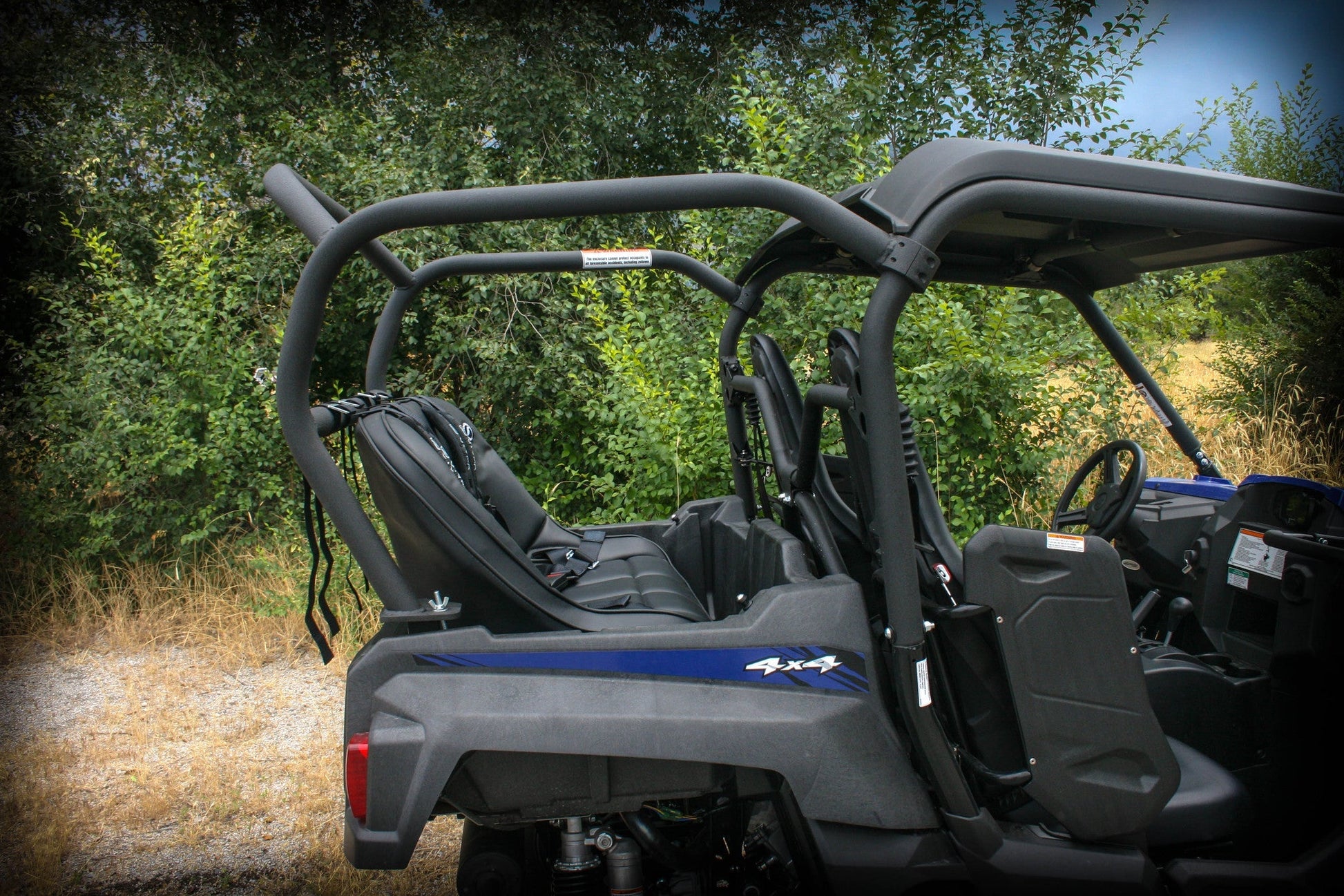 Yamaha Wolverine Backseat and Roll Cage Kit (2016-2018) - Backseat and Roll Cage