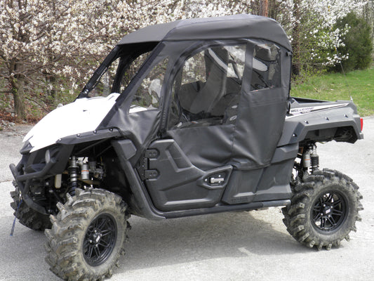 Yamaha Wolverine - Full Cab Enclosure for Hard Windshield (Half Doors) - Full Cab Enclosure
