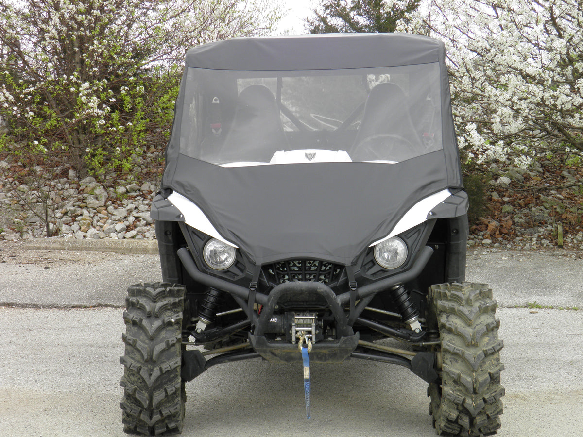 Yamaha Wolverine - Full Cab Enclosure with Vinyl Windshield (Full Doors) - Full Cab Enclosure