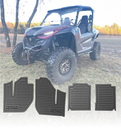 Yamaha Wolverine RMAX 2 1000 / Wolverine X2 850 & X4 850 - 4 Door - UTV Rubber floor mats