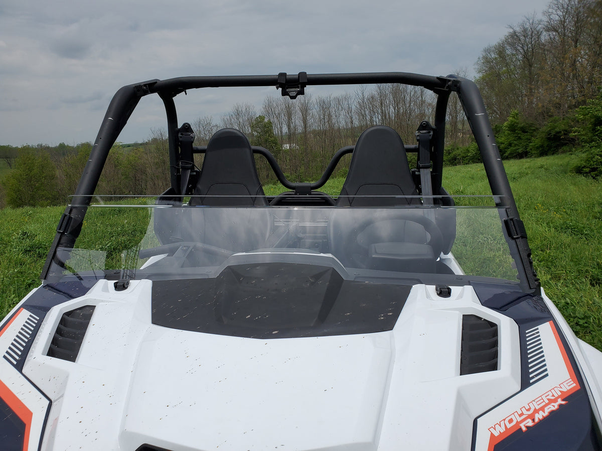 Yamaha Wolverine RMAX 4-1000 - Half Windshield w/Scratch Resistant Option - Windshields