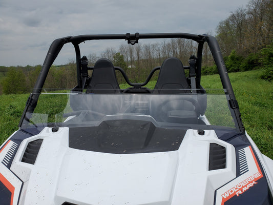 Yamaha Wolverine RMAX 4-1000 - Half Windshield w/Scratch Resistant Option - Windshields