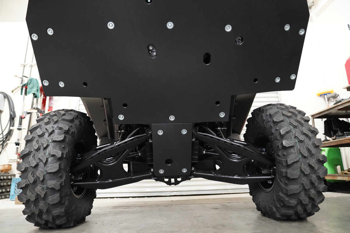 Yamaha Wolverine RMAX 4 (2025+) UHMW Skid Plate - Skid Plates