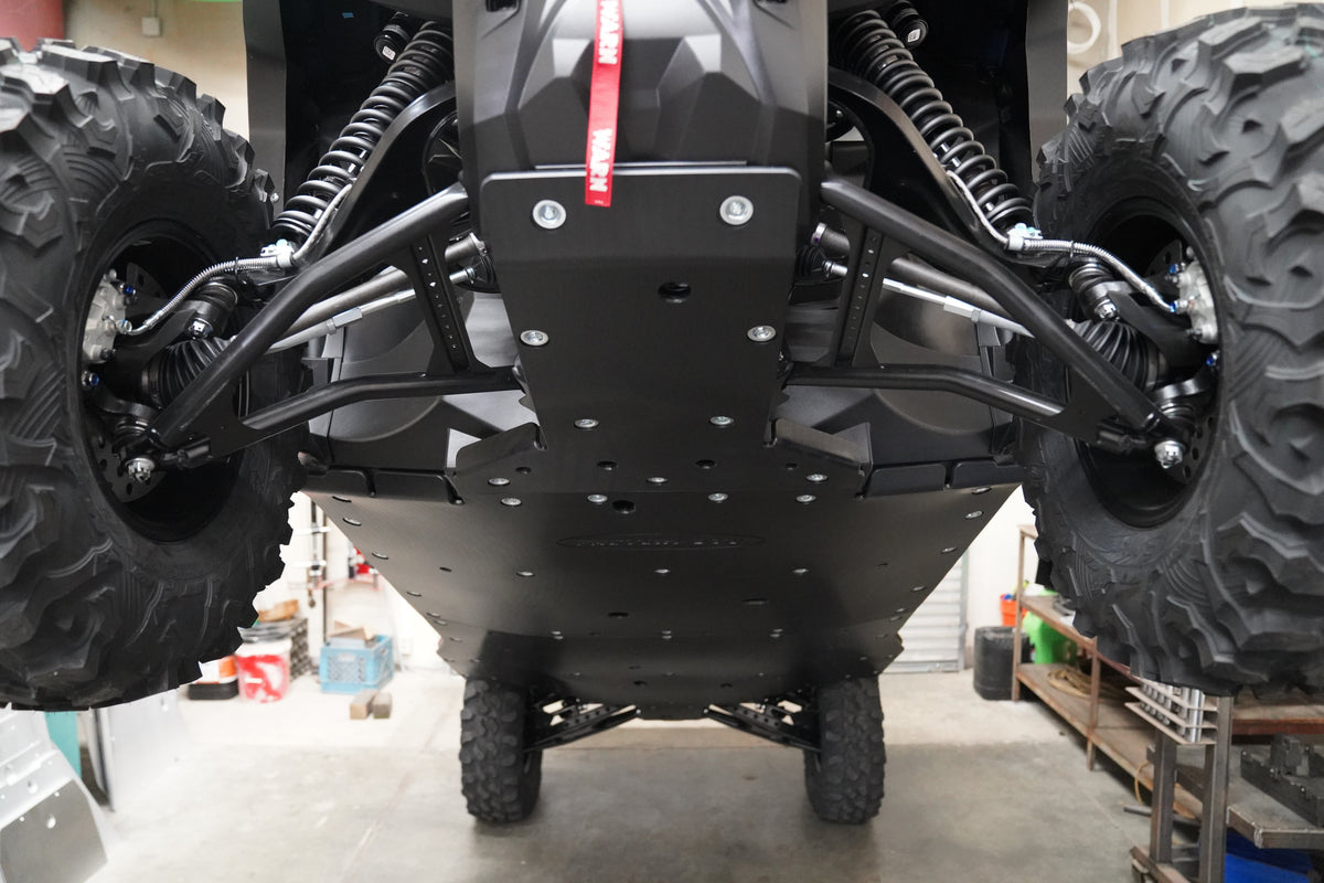 Yamaha Wolverine RMAX 4 (2025+) UHMW Skid Plate - Skid Plates