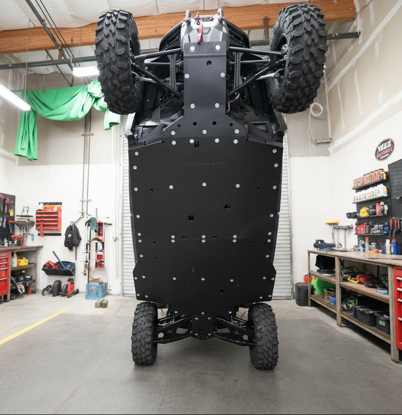 Yamaha Wolverine RMAX 4 (2025+) UHMW Skid Plate - Skid Plates
