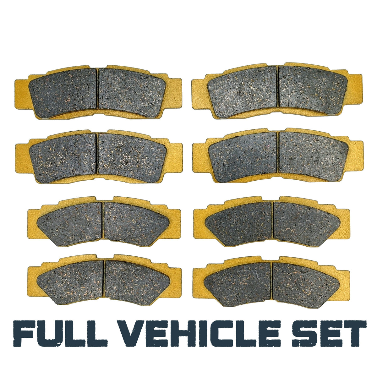 Yamaha Wolverine RMAX2/RMAX4 2021-2024 Ceramic Brake Pad Set - Full Vehicle Set (No Parking Brake) - Vehicle Parts &