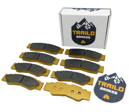 Yamaha Wolverine RMAX2/RMAX4 2021-2024 Ceramic Brake Pad Set - Vehicle Parts & Accessories