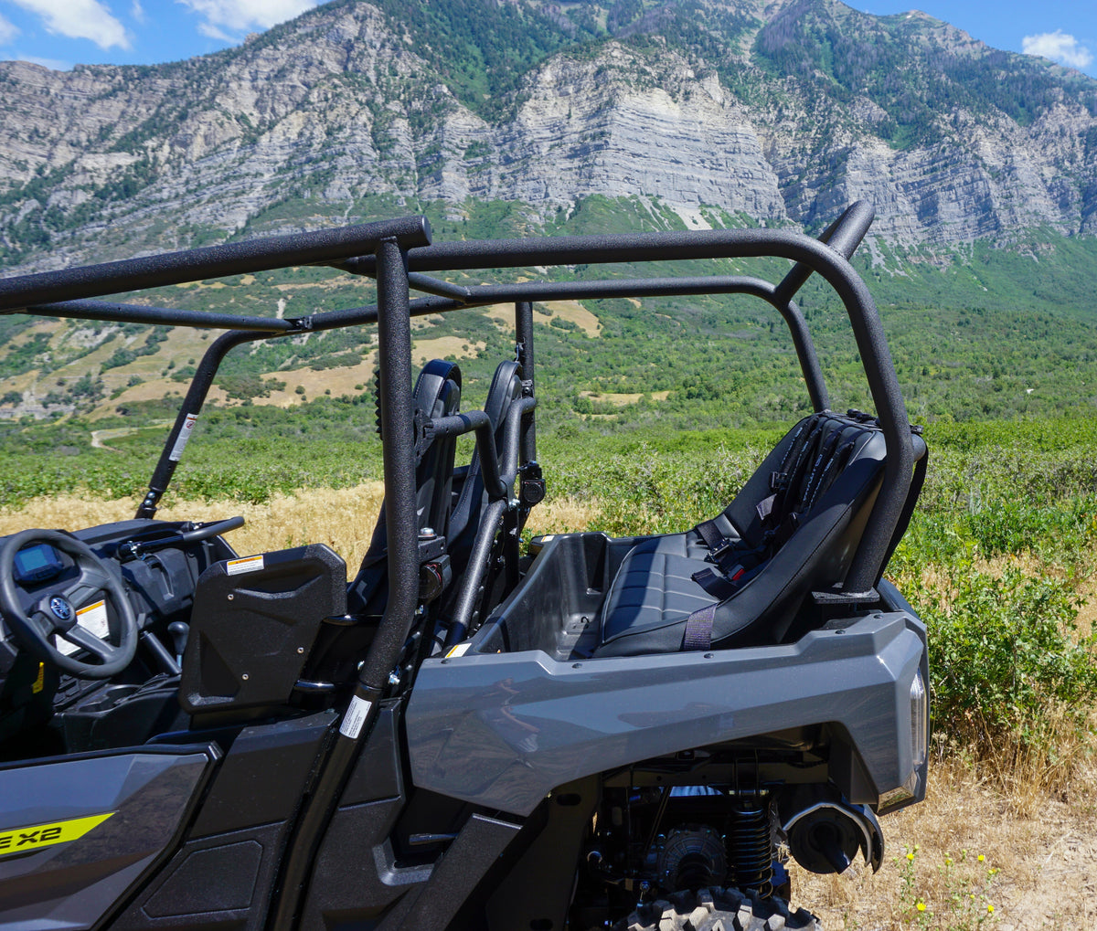 Yamaha Wolverine X2 Backseat and Roll Cage Kit (2019-2021) - Backseat and Roll Cage