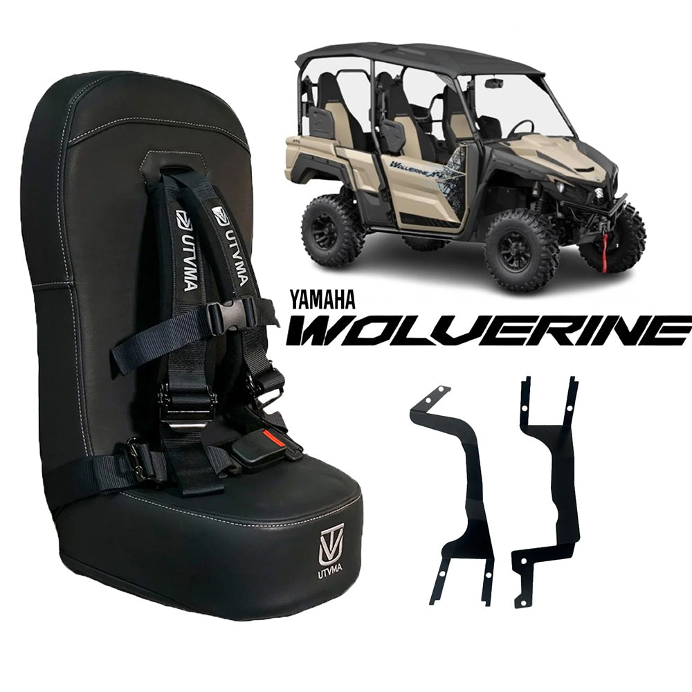 Yamaha Wolverine X2/X4 Bump Seat (2018+) / RMAX 2/4 Front Bump Seat (2021-2024) / Yamaha Wolverine RMAX 4 Compact