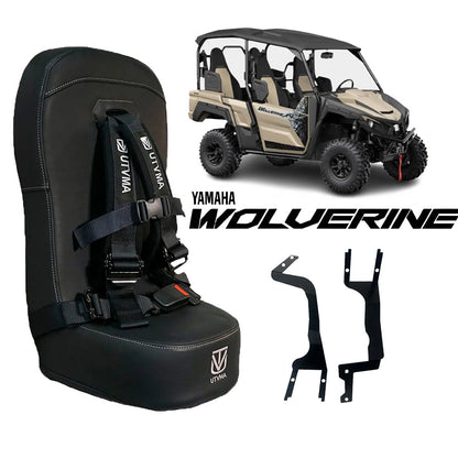 Yamaha Wolverine X2/X4 Bump Seat (2018+) / RMAX 2/4 Front Bump Seat (2021-2024) / Yamaha Wolverine RMAX 4 Compact