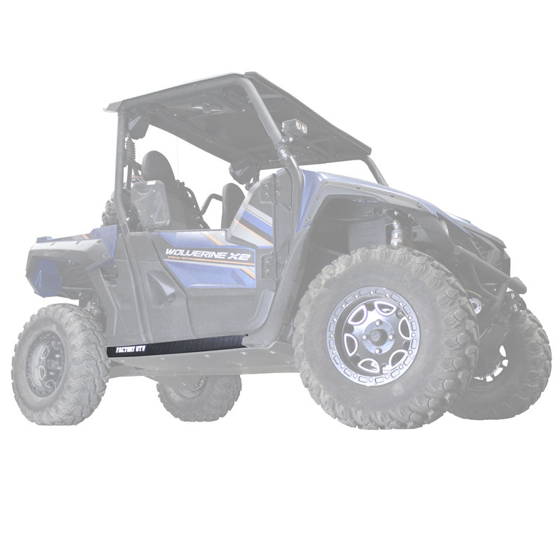 Yamaha Wolverine X2 & X4 UHMW Rock Sliders - Rock Sliders