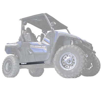 Yamaha Wolverine X2 & X4 UHMW Rock Sliders - Rock Sliders