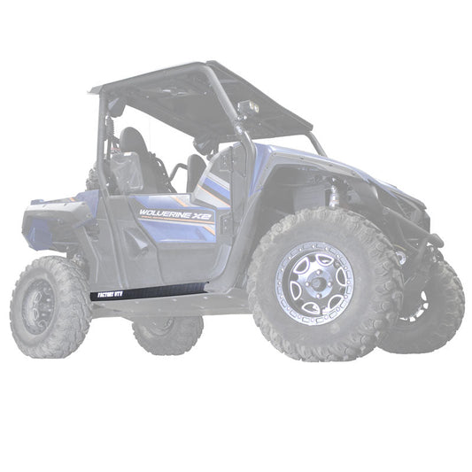 Yamaha Wolverine X2 & X4 UHMW Rock Sliders - Rock Sliders