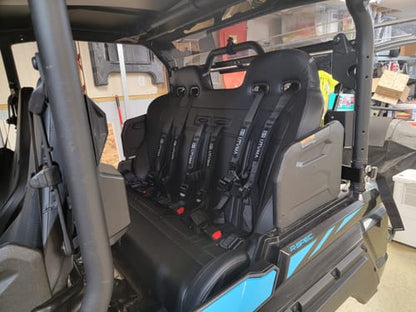 Yamaha Wolverine X4 Rear Bench Seat (2018+) W Harnesses - Bench Seat