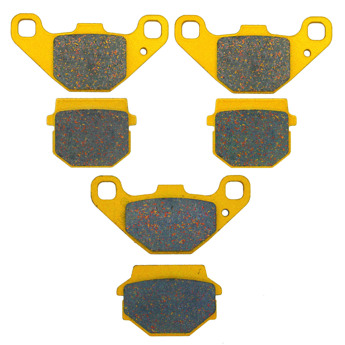 Yamaha YFM Grizzly 300 2012-2013 Ceramic Brake Pad Set - Brake Pads