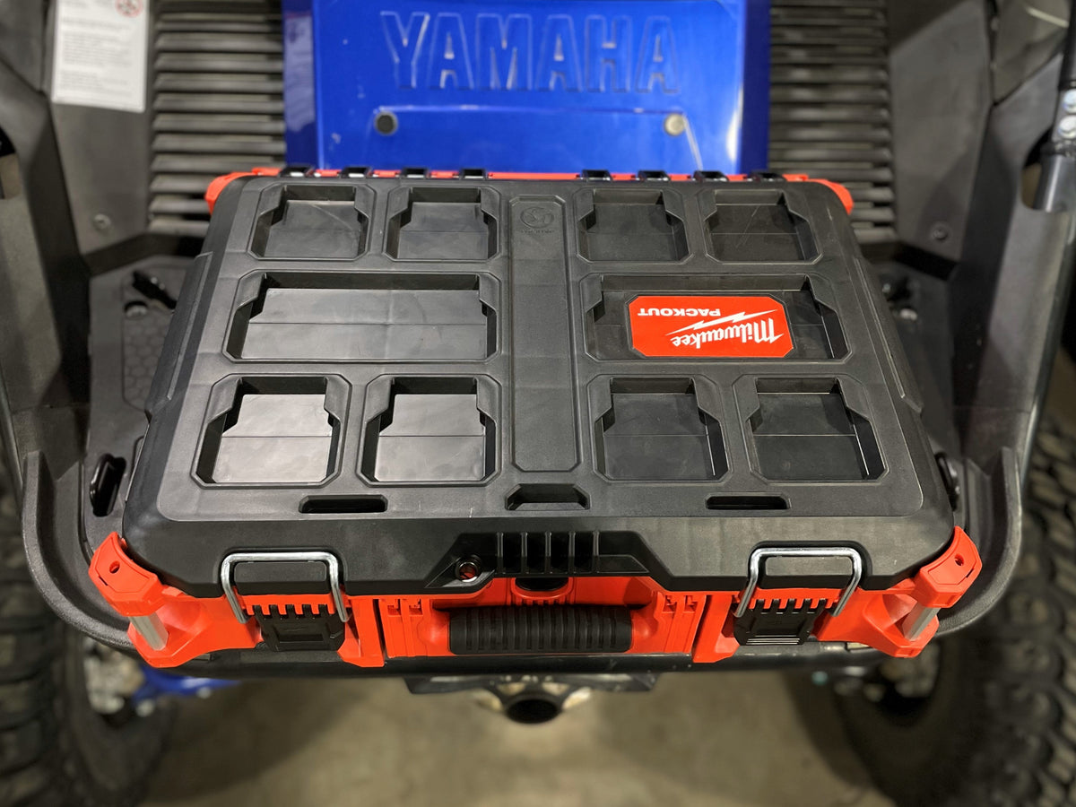 Yamaha YXZ Bed Milwaukee Packout Mount Double by Fastlab - Brackets and Mounts