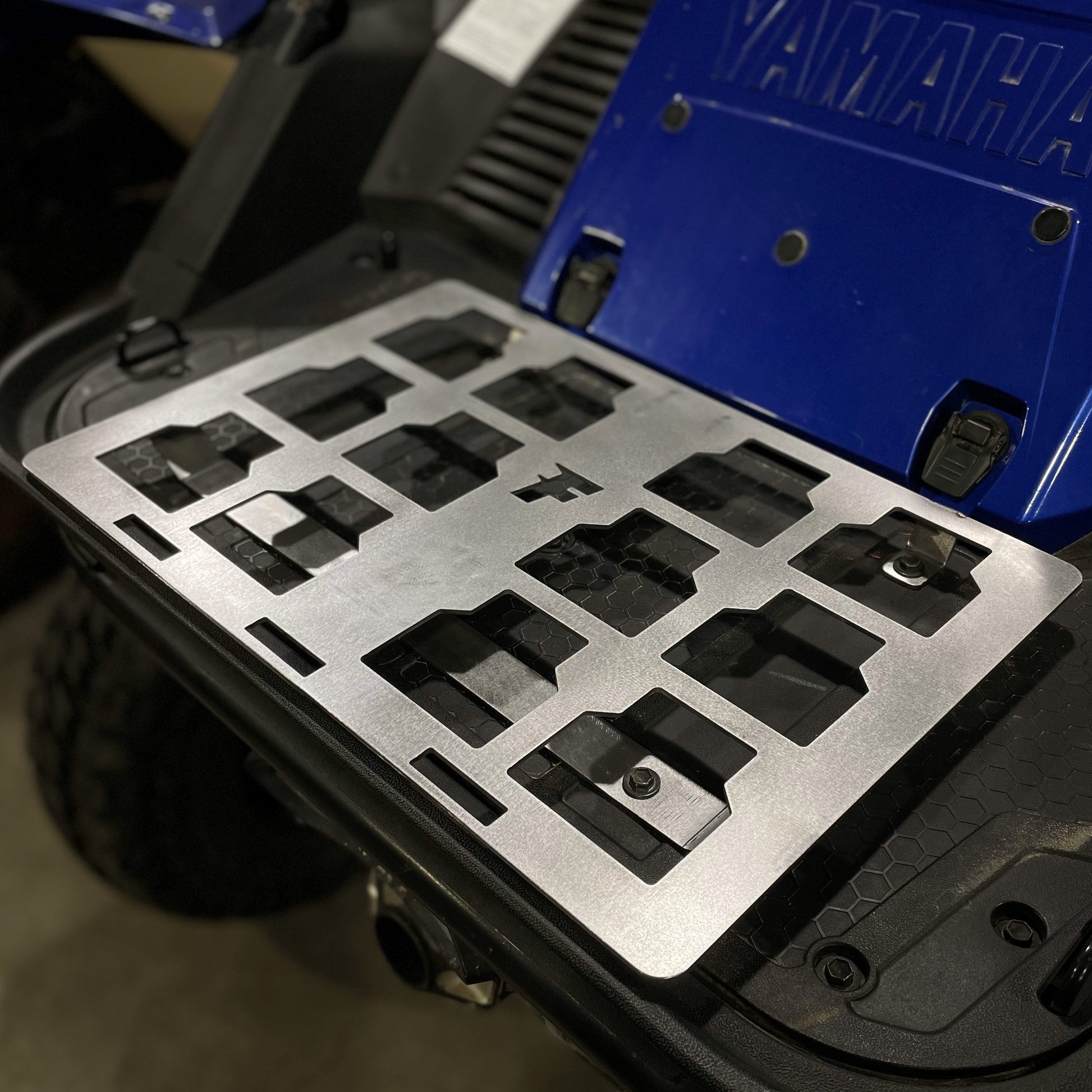 Yamaha YXZ Bed Milwaukee Packout Mount Double by Fastlab - Brackets and Mounts
