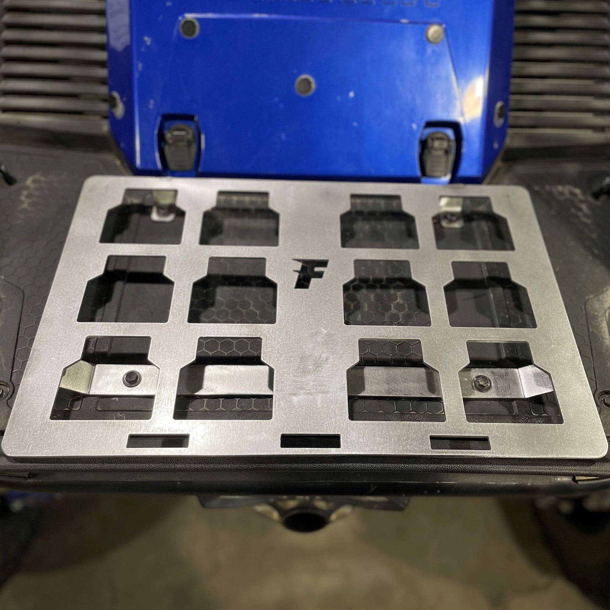 Yamaha YXZ Bed Milwaukee Packout Mount Double by Fastlab - Brackets and Mounts