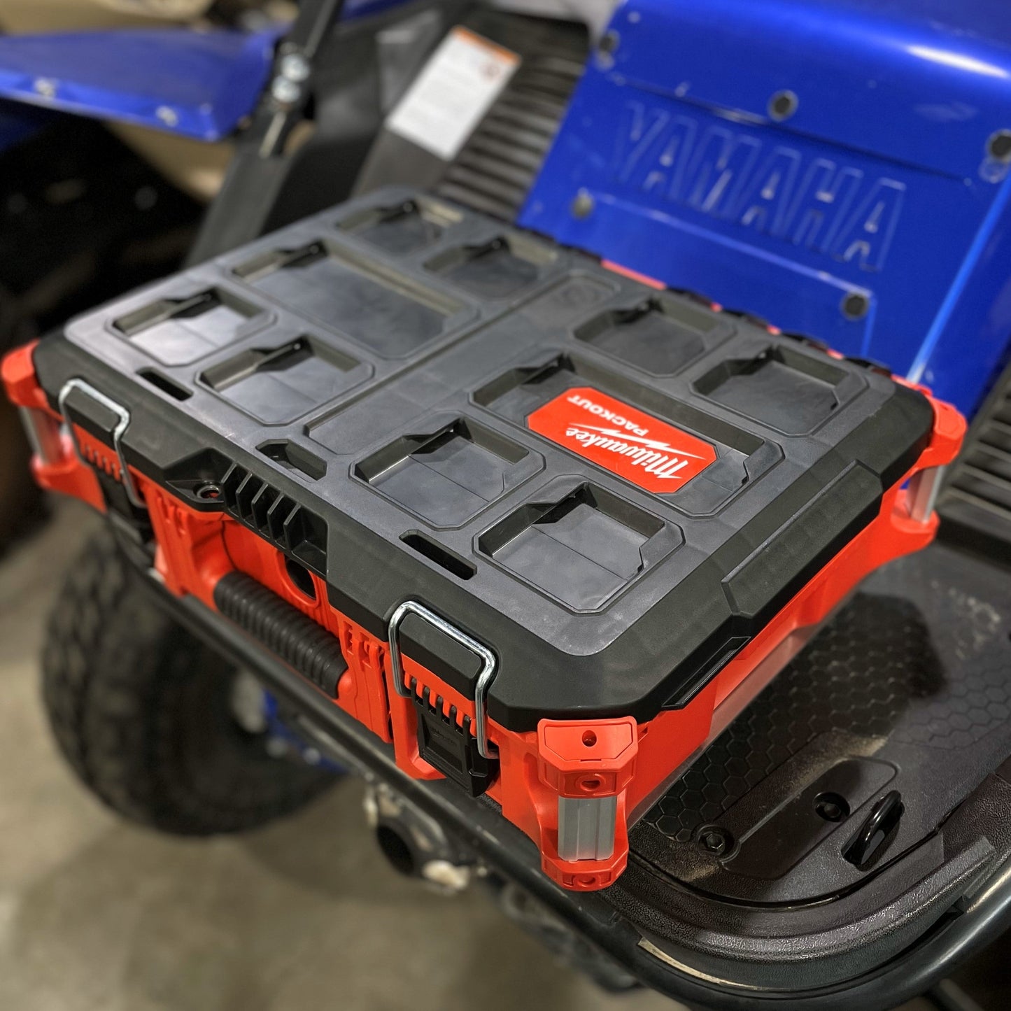 Yamaha YXZ Bed Milwaukee Packout Mount Double by Fastlab - Brackets and Mounts