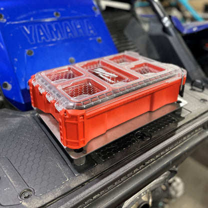 Yamaha YXZ Bed Milwaukee Packout Mount Single by Fastlab - Brackets and Mounts