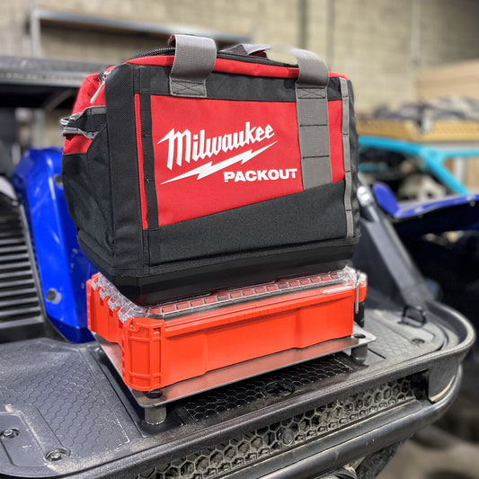 Yamaha YXZ Bed Milwaukee Packout Mount Single by Fastlab - Brackets and Mounts