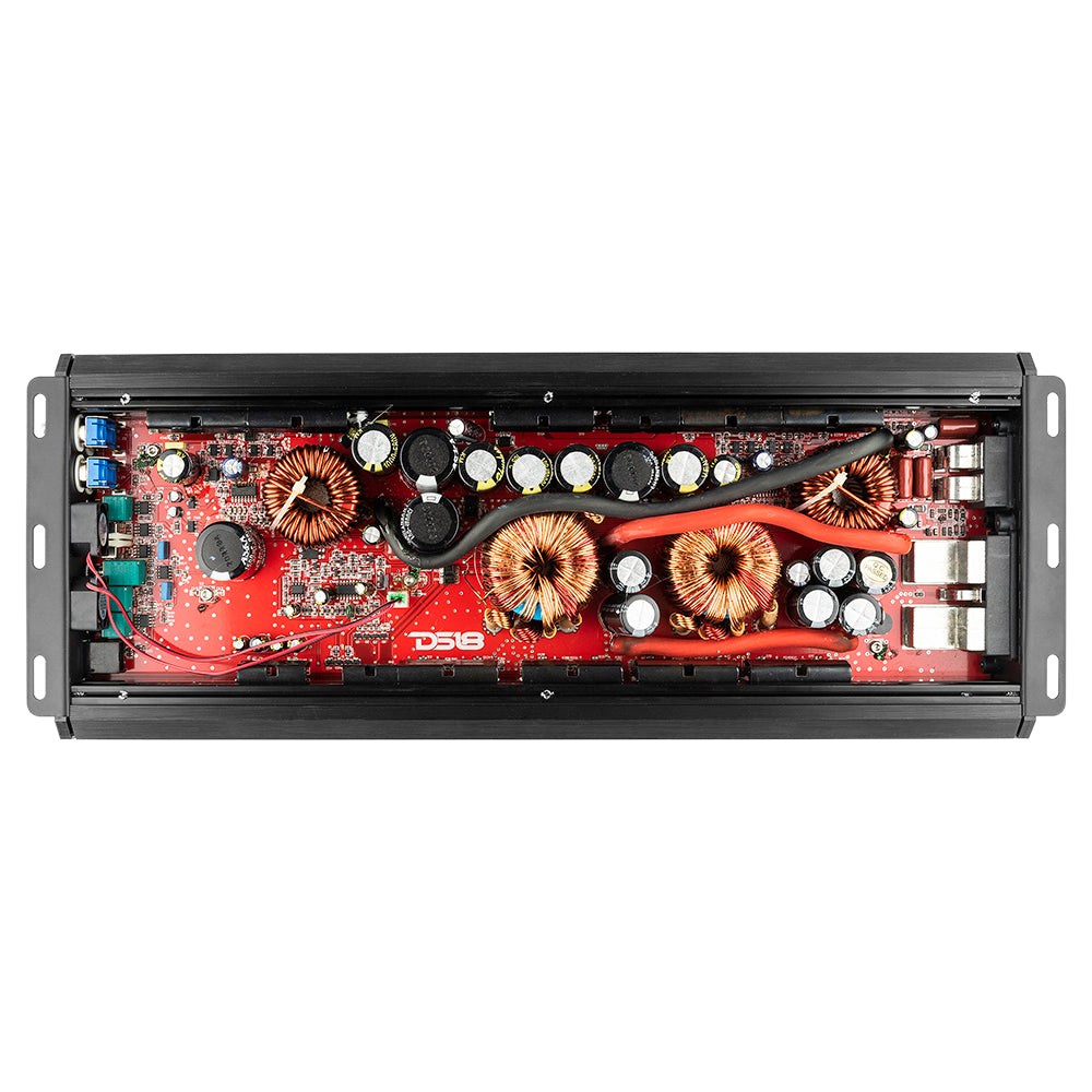 ZXI 1-Channel Class D Amplifier 3000 Watts Rms at 1-Ohm DS18 - Car|Truck/SUV|Jeep|ATV/UTV|Marine