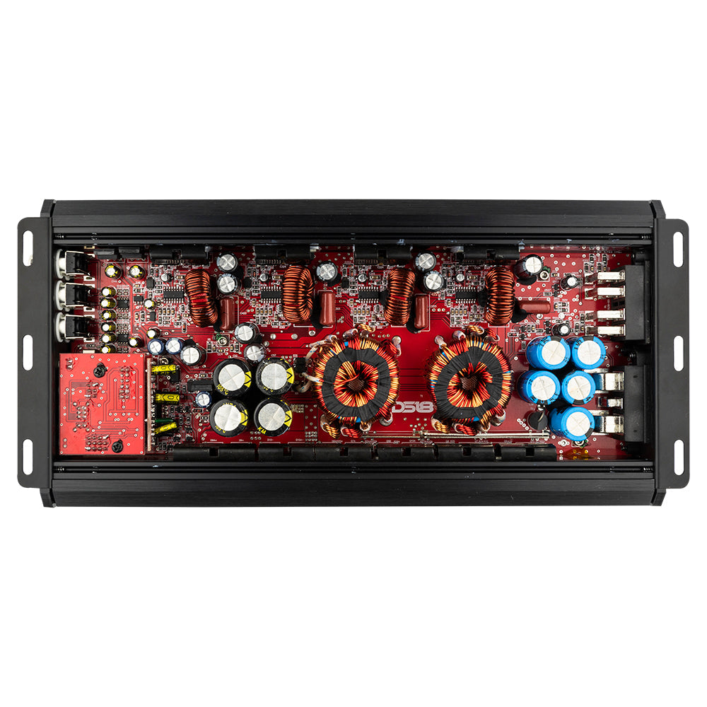 ZXI 4-Channel Class D Amplifier 4 X 250 Watts Rms at 4-Ohm DS18 - Car|Truck/SUV|Jeep|ATV/UTV|Marine