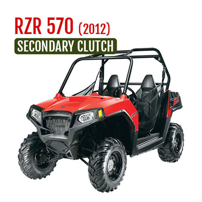 RZR 570 (2012) SECONDARY DRIVEN CLUTCH