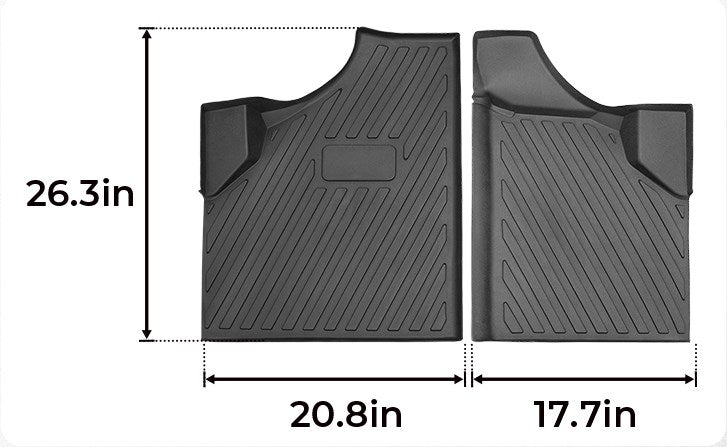 TPE Floor Mats For Can-Am Defender 2016-2023