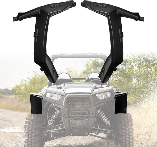 Extended Front Full Mud Flaps 2PCS For Polaris RZR XP 1000 / TURBO