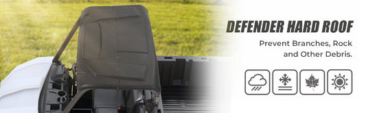 Hard Roof Top Plastic for Can Am Defender HD8 HD10