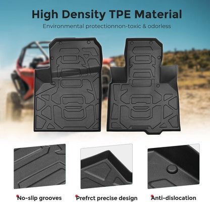 Floor Mats Liners For Polaris RZR PRO XP 2020-2023