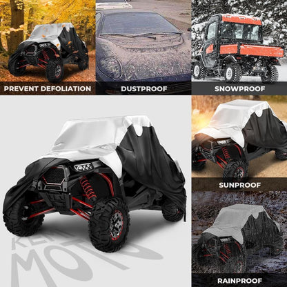 UTV Cover Waterproof 420D Fit Can-Am/ Polaris/ Kawasaki