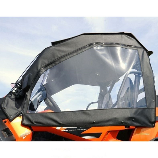 Falcon Ridge Soft Upper Doors and Rear Window - CF Moto ZForce 800, 800EX, 1000 - With Zipper