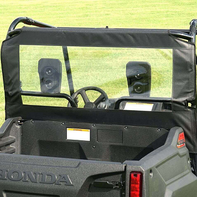 Falcon Ridge Soft Rear Window - Honda Pioneer 700