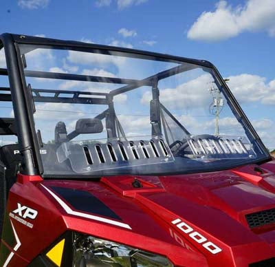 Falcon Ridge Aero-Vent Front Windshield - Full Size Polaris Ranger