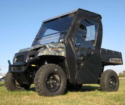 Falcon Ridge Aero-Vent Front Windshield - Mid Size Polaris Ranger