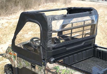 Seizmik Soft Doors and Rear Windshield with Zipper - Kawasaki Mule Pro-MX