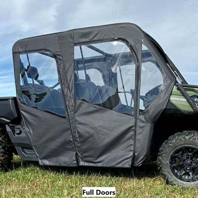 Falcon Ridge Full Soft Doors - Can Am Defender Max