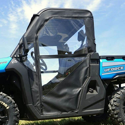 Falcon Ridge Soft Doors - CF Moto UForce 1000 - With Zipper