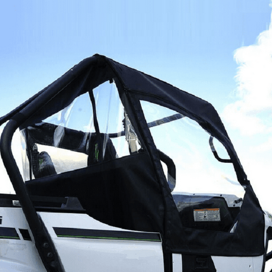 Falcon Ridge Soft Upper Doors and Rear Window - Kawasaki Teryx 800 - With Zipper