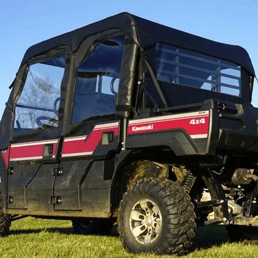 Falcon Ridge Soft Upper Doors, Middle and Rear Windows - Kawasaki Mule Pro-FXT, DXT