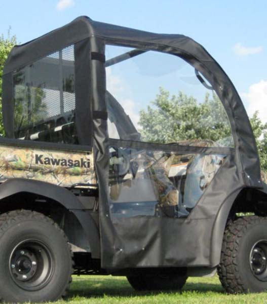 Falcon Ridge Soft Doors and Rear Window - Kawasaki Mule SX