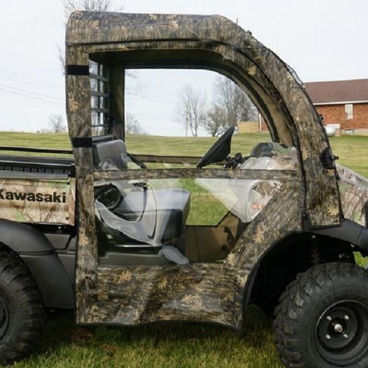 Falcon Ridge Soft Doors - Kawasaki Mule SX - With Zipper