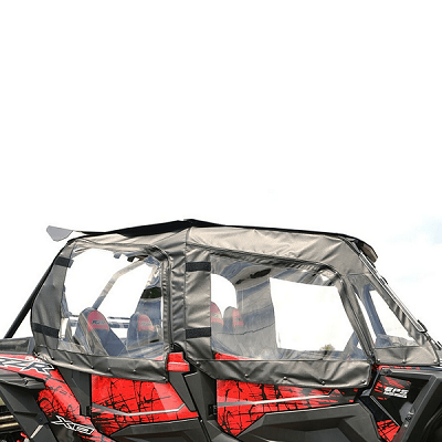 Falcon Ridge Soft Doors and Rear Window - Polaris RZR XP 4 1000, XP 4 Turbo