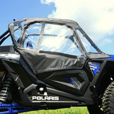 Falcon Ridge Soft Upper Doors - Polaris RZR XP Turbo S - With Zipper