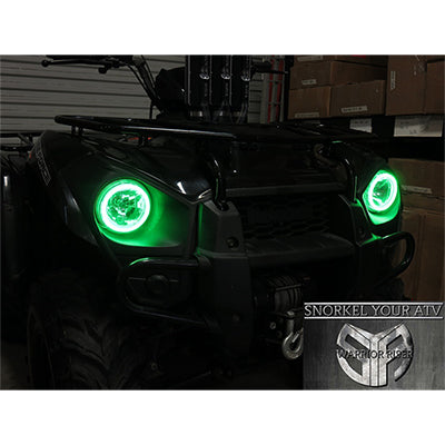 SYA Angel Eyes LED Kit for Kawasaki Brute Force 300 - White