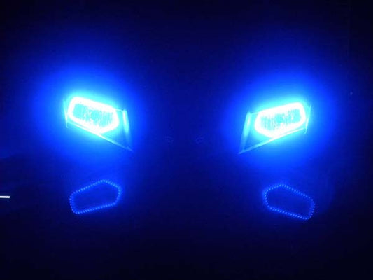 SYA Angel Eyes LED Kit for Polaris RZR 800 - Blue