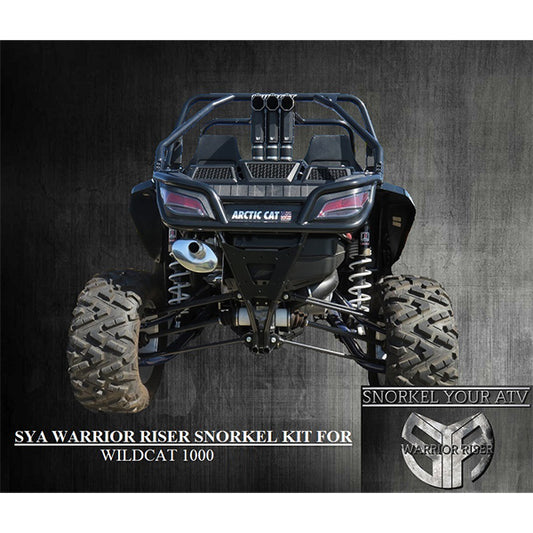 SYA Warrior Riser Snorkel kit for Arctic Cat Wildcat 1000 2013 1/2 - 2019