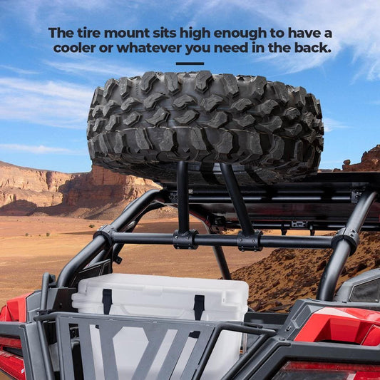 Spare Tire Mount Holder Rack For Polaris RZR PRO XP/ RZR PRO XP4